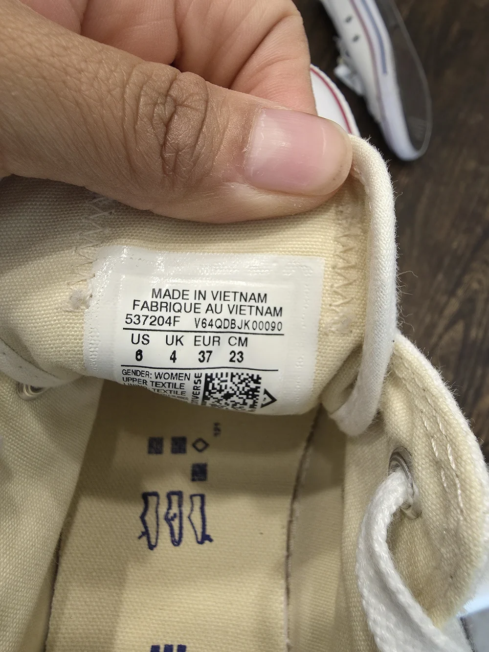 Converse Women's Platform Sneakers in Cream and White